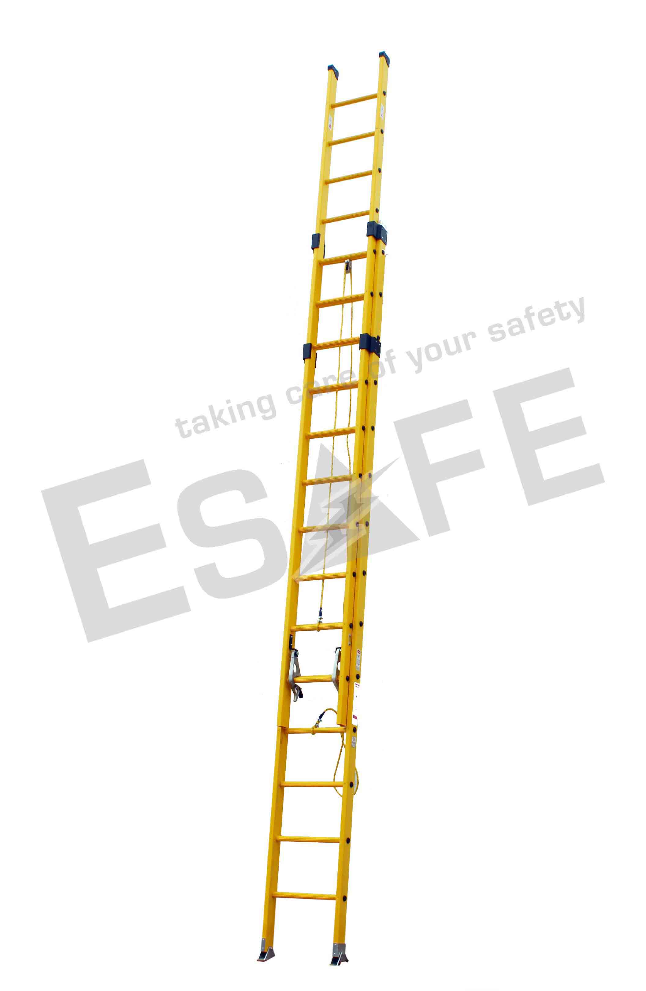 Fibre Glass Wall Support Extension Ladder
