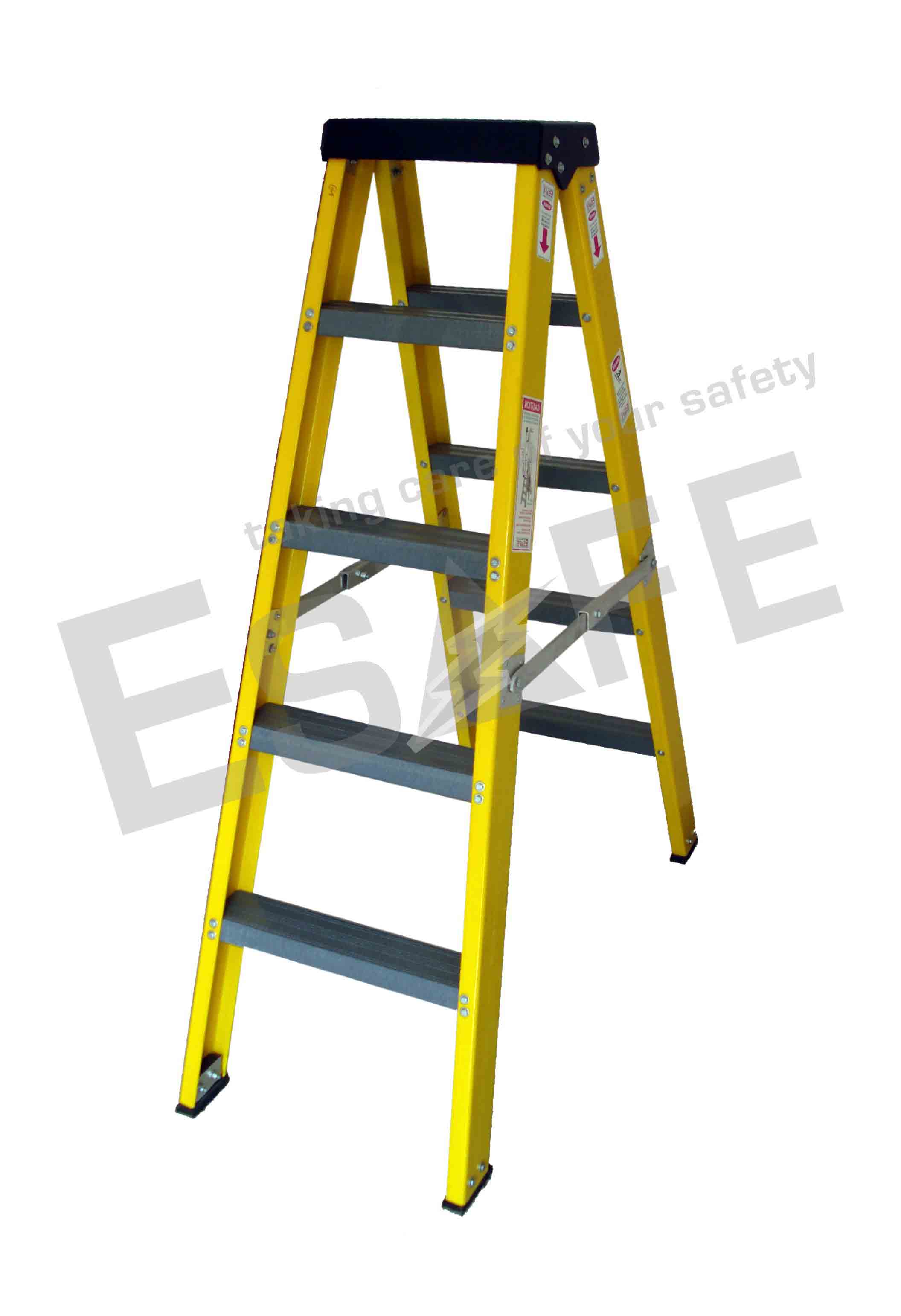 Fibre Glass Double Step Ladder