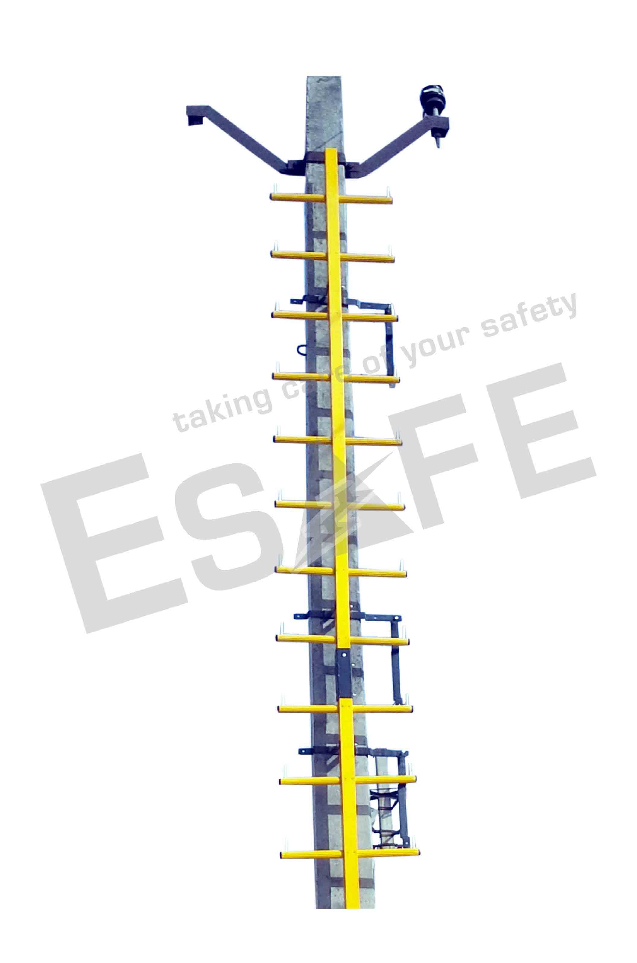 Fibre Glass Pole Mount Skeleton Ladder